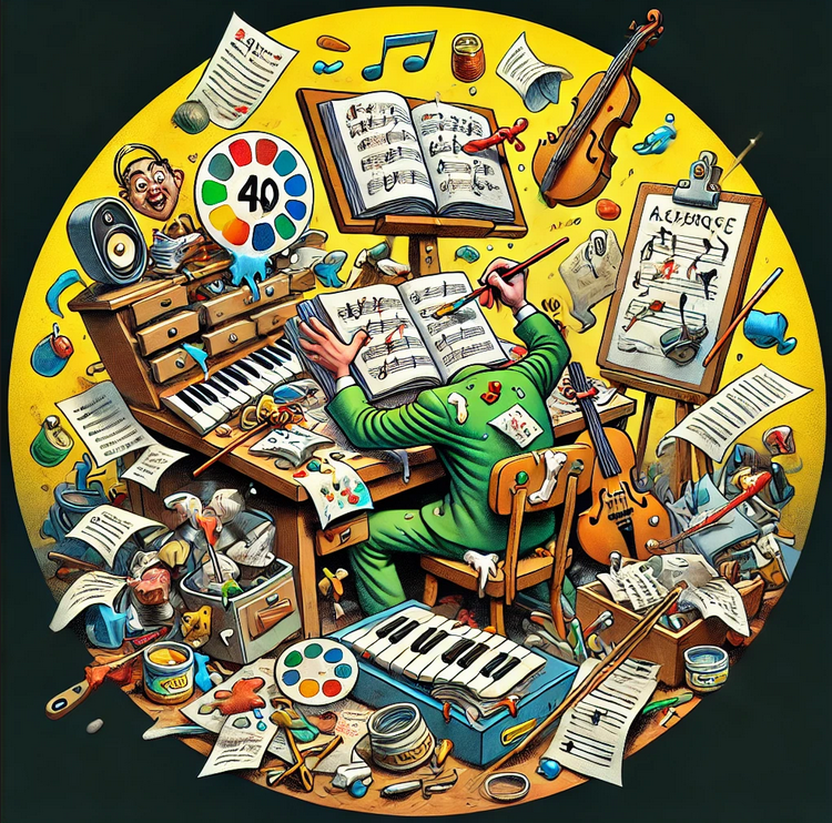 genialer Di·let·tan·tis·mus